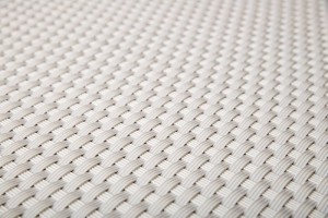 Mata Technorattanowa Osłona Balkonowa RattanArt 110x100 cm Biały RD07 1200g/m² Premium