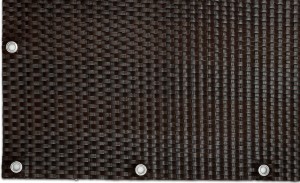 Mata Technorattanowa Osłona Balkonowa RattanArt 90x100 cm Brąz Mix RD06 Premium