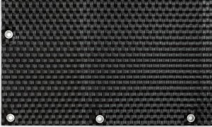 Mata Technorattanowa Osłona Balkonowa RattanArt 90x100 cm Czarny RD04 Premium
