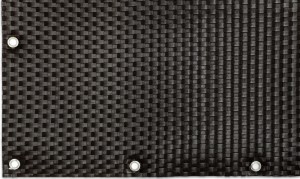 Mata Technorattanowa Osłona Balkonowa RattanArt 90x100 cm Ciemny Brąz RD02 Premium