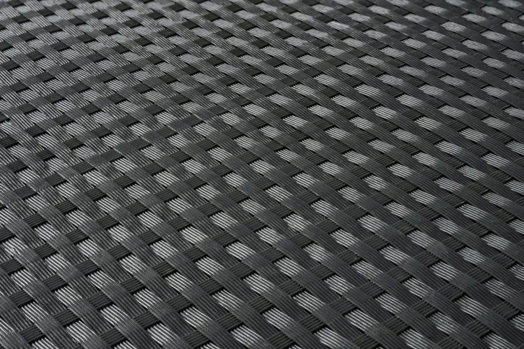 Mata Technorattanowa Osłona Balkonowa RattanArt 110x100 cm Szary RX113 800g/m² Standard