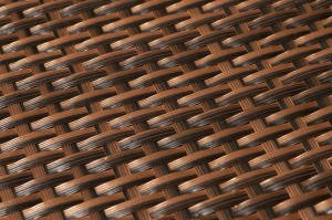 Mata Technorattanowa Osłona Balkonowa RattanArt 110x100 cm Miedziany RX101 800g/m² Standard