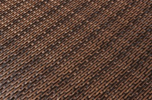 Mata Technorattanowa Osłona Balkonowa RattanArt 100x100 cm Miedziany RX101 800g/m² Standard