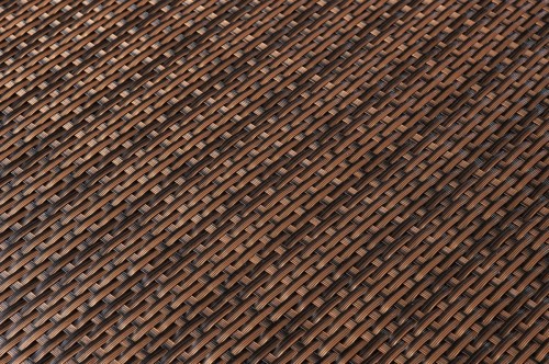 Mata Technorattanowa Osłona Balkonowa RattanArt 100x100 cm Miedziany RX101 800g/m² Standard