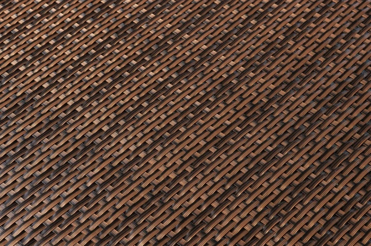 Mata Technorattanowa Osłona Balkonowa RattanArt 100x100 cm Miedziany RX101 800g/m² Standard
