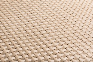 Mata Technorattanowa Osłona Balkonowa RattanArt 110x100 cm Kremowy RD18 Premium