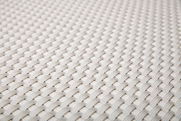 Mata Technorattanowa Osłona Balkonowa RattanArt 100x100 cm Biały RD07 Premium