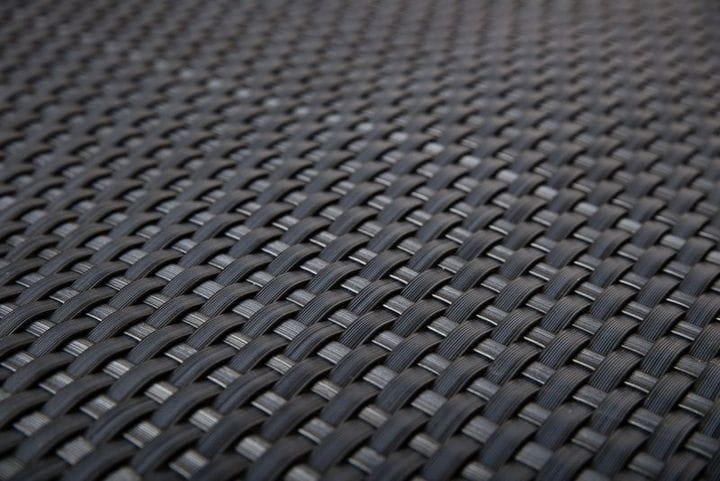 Mata Technorattanowa Osłona Balkonowa RattanArt 100x100 cm Antracyt RD03 Premium