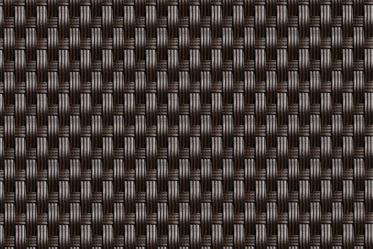RattanArt Mata technorattanowa osłona balkonowa 100x100cm Ciemny brąz 1200 g/m2 RD02