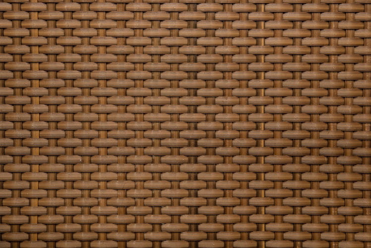 RattanArt Mata technorattanowa osłona balkonowa 90x100cm Miodowy brąz 1200 g/m2 RD13