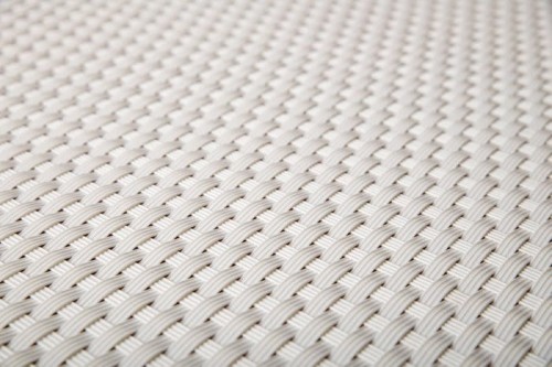 Mata Technorattanowa Osłona Balkonowa RattanArt 90x100 cm Biały RD07 Premium
