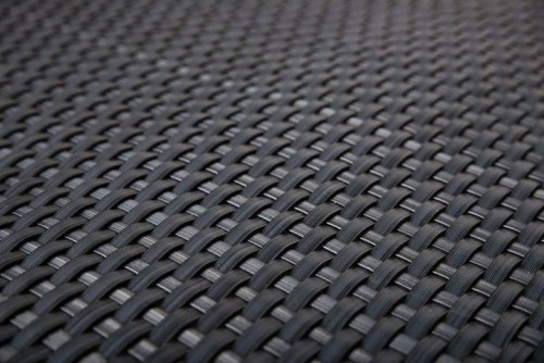 Mata Technorattanowa Osłona Balkonowa RattanArt 90x100 cm Antracyt RD03 Premium