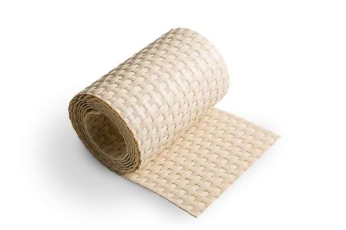 RattanArt Taśma ogrodzeniowa technorattanowa osłona płotu 19x255cm Kremowy 1200 g/m2 RD18