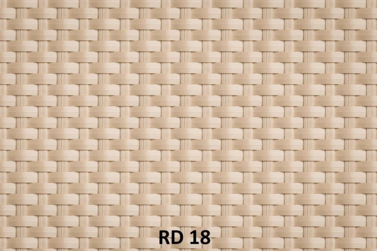 RattanArt Taśma ogrodzeniowa technorattanowa osłona płotu 19x255cm Kremowy 1200 g/m2 RD18