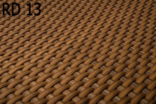 RattanArt Taśma ogrodzeniowa technorattanowa osłona płotu 19x255cm Miodowy brąz 1200 g/m2 RD13
