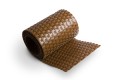 RattanArt Taśma ogrodzeniowa technorattanowa osłona płotu 19x255cm Miodowy brąz 1200 g/m2 RD13