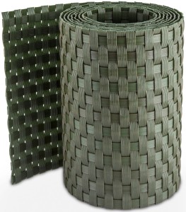 Taśma Ogrodzeniowa Technorattanowa RattanArt 19x255 cm Zielony RD12 Pasek