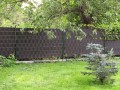 RattanArt Taśma ogrodzeniowa technorattanowa osłona płotu 19x255cm Słomkowy 1200 g/m2 RD08