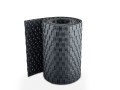 RattanArt Taśma ogrodzeniowa technorattanowa osłona płotu 19x255cm Antracyt 1200 g/m2 RD03