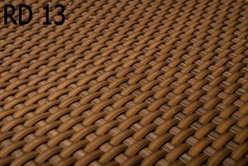 Pasek technorattanowy naprawczy RattanArt 10m 8mm Miodowy Brąz RD13