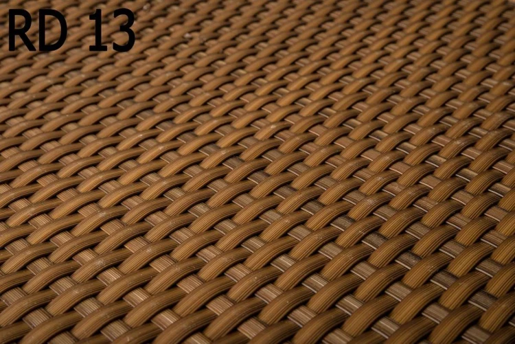 Pasek technorattanowy naprawczy RattanArt 10m 8mm Miodowy Brąz RD13
