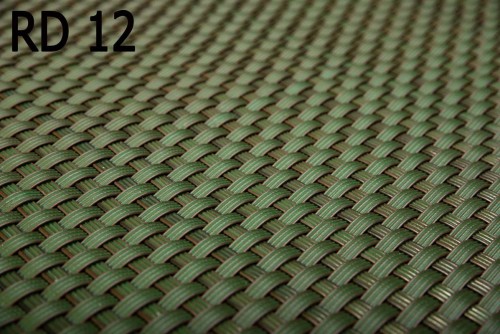 Pasek technorattanowy naprawczy RattanArt 10m 8mm Zielony RD12