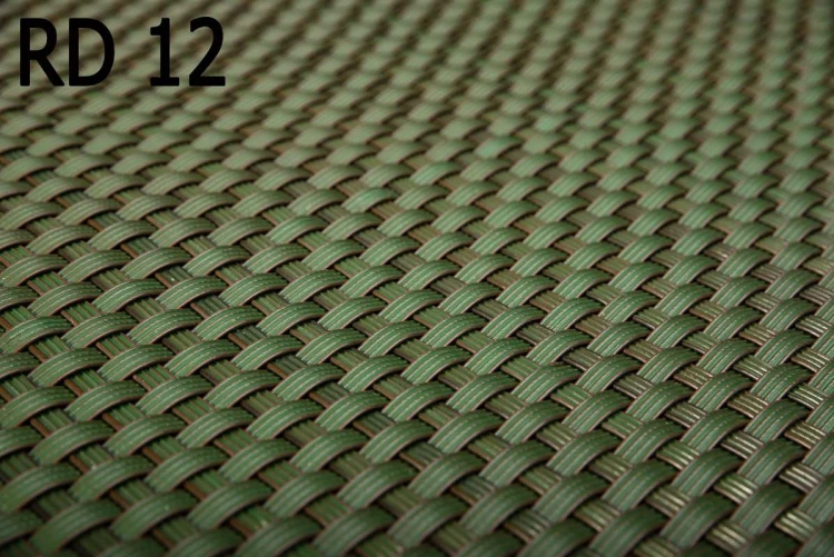 Pasek technorattanowy naprawczy RattanArt 10m 8mm Zielony RD12