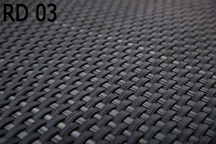 Pasek technorattanowy naprawczy RattanArt 10m 8mm Antracyt RD03