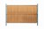 Listwy Ogrodzeniowe do Paneli RattanArt 173mm x 250cm Słomkowy RD08