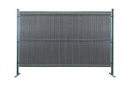 Zestaw Listew Pionowych do Paneli RattanArt 173x250cm Antracyt RD03