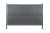 RattanArt Listwy ogrodzeniowe pionowe szerokie 123x250 cm Antracyt RD03