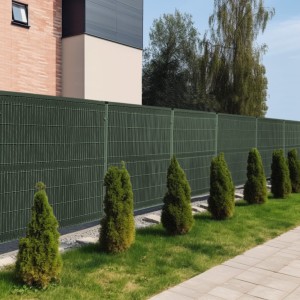 Zestaw Listew Pionowych do Paneli RattanArt 153x250cm Zielony RD12