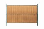 Zestaw Listew Pionowych do Paneli RattanArt 123x250cm Słomkowy RD08