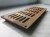 RattanArt Kratka wentylacyjna osikowa thermo 315x130x20mm Ciemne drewno