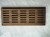 RattanArt Kratka wentylacyjna osikowa thermo 315x130x20mm Ciemne drewno