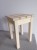 RattanArt Stołek osikowy drewniany 400x300x300mm Jasne drewno