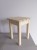 RattanArt Stołek osikowy drewniany 400x300x300mm Jasne drewno
