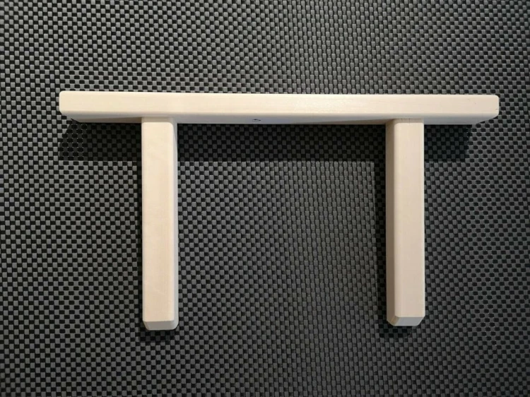 RattanArt Podłokietnik osikowy 600x330x65mm Jasne drewno