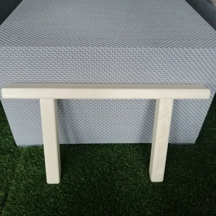 RattanArt Podłokietnik osikowy 600x330x65mm Jasne drewno