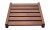 RattanArt Podgłówek osikowy zwykły thermo 370x400x120mm Ciemne drewno