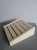 RattanArt Podgłówek osikowy zwykły 370x400x120mm Jasne drewno