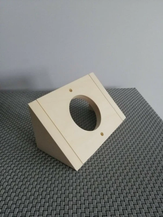 RattanArt Osłona osikowa głośnika 245x85x175 Jasne drewno