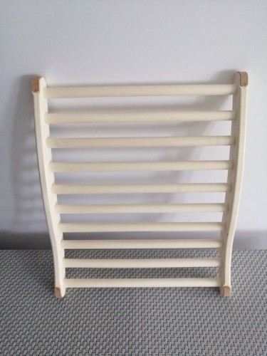 RattanArt Oparcie osikowe 500x410x65mm Jasne drewno