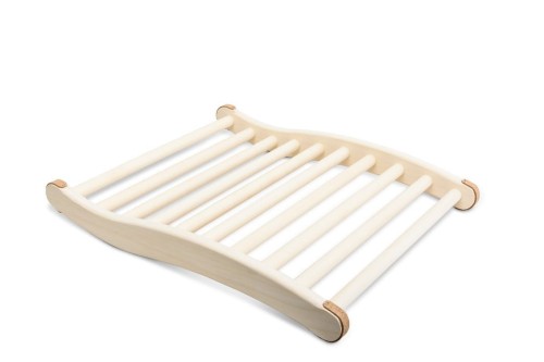 Oparcie do Sauny Ergonomiczne RattanArt 500x410x65mm Jasne Drewno