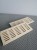 RattanArt Kratka wentylacyjna osikowa 315x130x20mm Jasne drewno