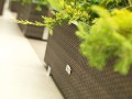 RattanArt Donica ogrodowa technorattanowa 70x38x40cm Biały RD07