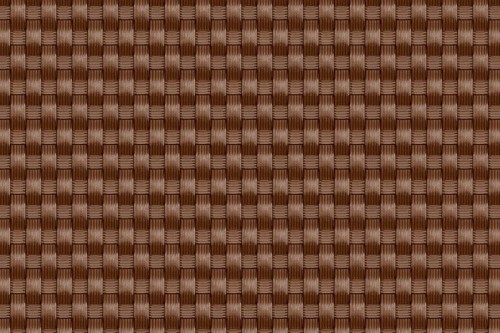 RattanArt Donica ogrodowa technorattanowa 35x35x60cm Brązowy orzech RD01