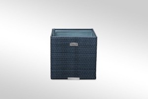 Donica Technorattanowa RattanArt 46x46x46 cm Jasnoszara RD17 Bez Ocieplenia