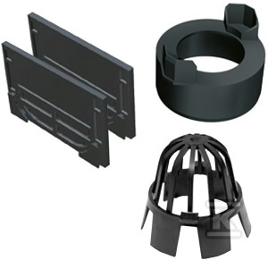 Zestaw akcesoriów do odwodnienia ACO Hexaline 2.0 DN110 Czarny