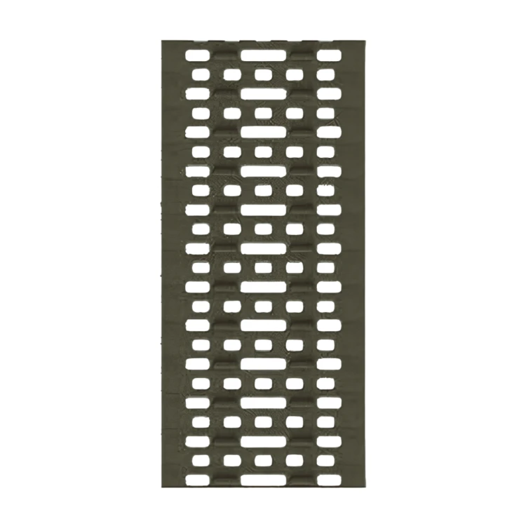 Kanał odwodnieniowy z rusztem ACO EasyLine 100x12x9 cm Czarny